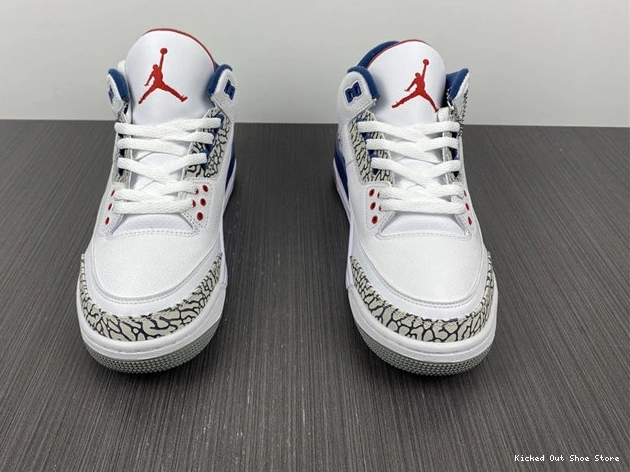 Kick Theory True Blue Jordan3 Breathable 854262- 3839 1029